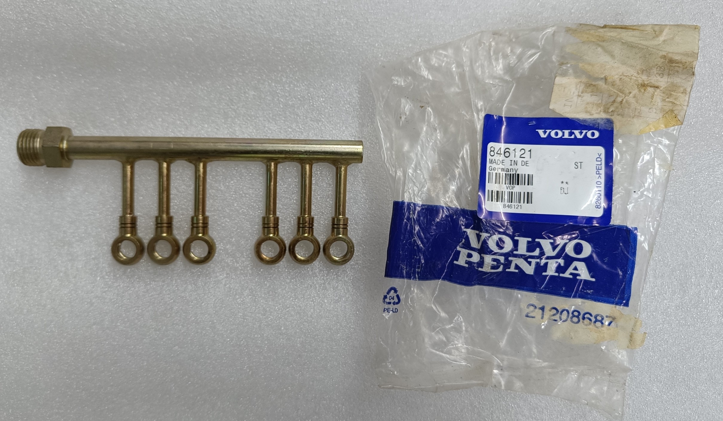 Genuine Volvo Penta Leak-off Line 846121