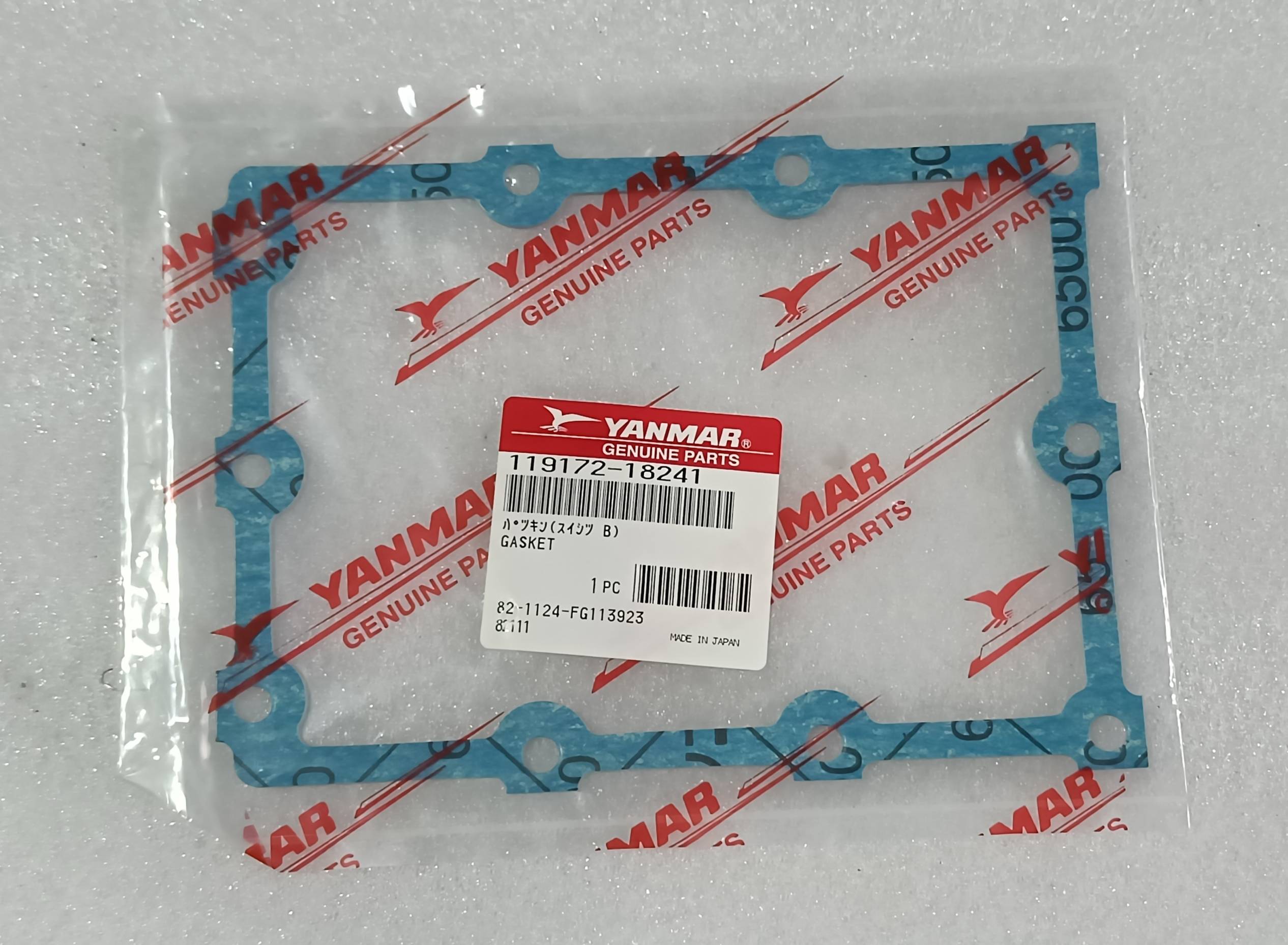 Yanmar Gasket Water Case 119172-18241 (Genuine & Sealed)